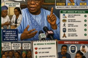 Obasanjo Say Him Don Dey Battle Diabetes For Over 40 Years As Nigerians Suddenly Remember Their Sugar Intake