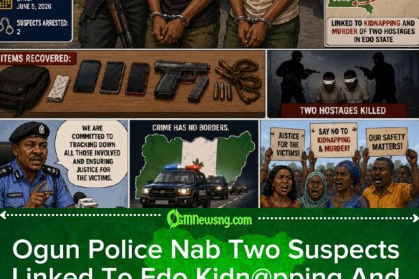 Ogun Police Nab Two Suspects In Ijebu Ode Over Edo Kidn@pping And Hostage M¥rder Case