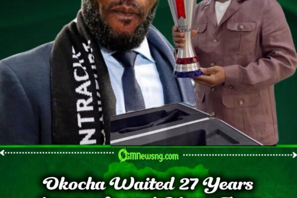 Okocha Award Sparks Debate as Football Finally Delivers a Trophy Nearly Three Decades Late
