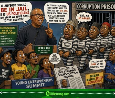 Politicians For Jail? Peter Obi Say Na Dem Carry Nigeria Enter Wahala