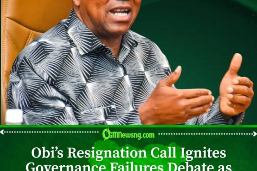Peter Obi Calls on Tinubu to Resign Over Governance Failures