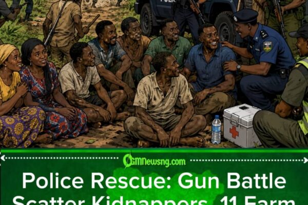 Police Rescue: Kidnappers Discover Say Forest No Be Permanent Office