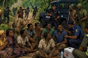 Police Rescue: Kidnappers Discover Say Forest No Be Permanent Office