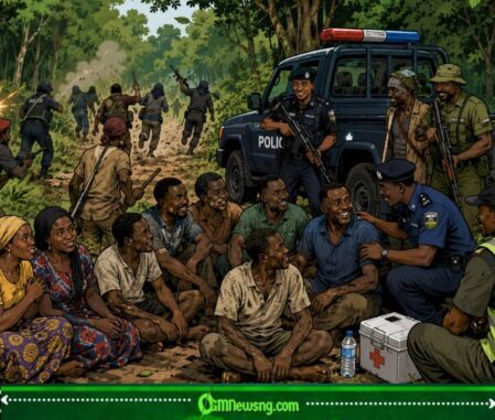 Police Rescue: Kidnappers Discover Say Forest No Be Permanent Office