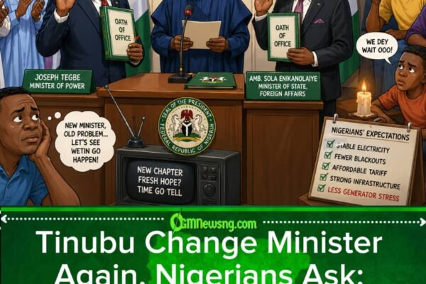 Power Don Change Hand: Nigerians Dey Watch If Light Go Follow Oath of Office