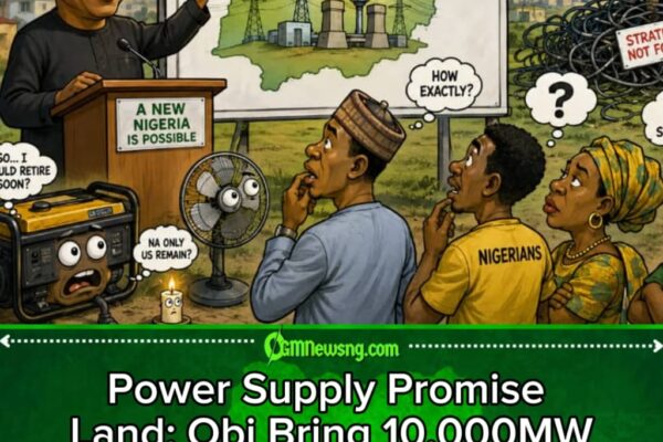 10,000MW Without User Manual? Power Supply Promise Dey Shine, Nigerians Still Dey Find Switch