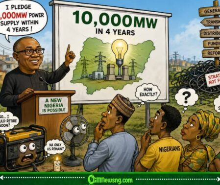 10,000MW Without User Manual? Power Supply Promise Dey Shine, Nigerians Still Dey Find Switch