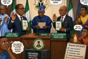 Power Don Change Hand: Nigerians Dey Watch If Light Go Follow Oath of Office
