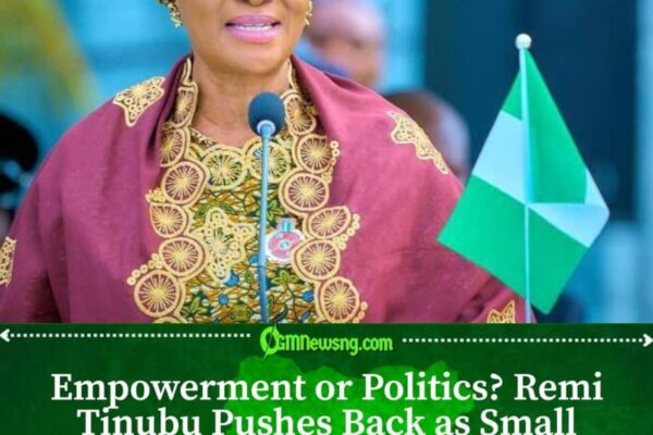 Empowerment: Remi Tinubu Defends Support for Small Businesses Amid Public Criticism