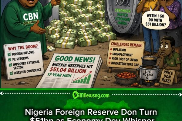 Nigeria “Reserve Boom” at $51bn Don Turn Economic Flex as Hope and Suspicion Collide