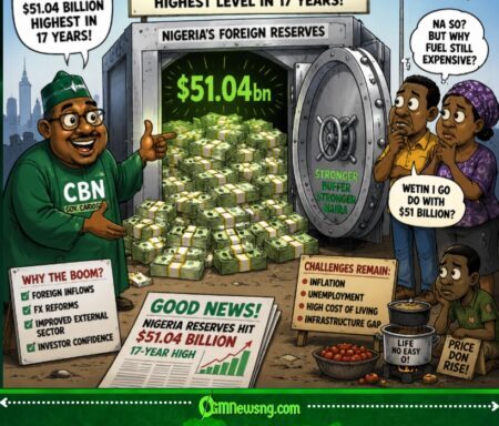 Nigeria “Reserve Boom” at $51bn Don Turn Economic Flex as Hope and Suspicion Collide