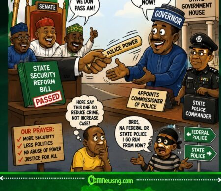STATE SECURITY REFORM BILL: SENATE GIVE GOVERNORS POLICE POWER, BUT WHO GO CONTROL POWER HOLDER?