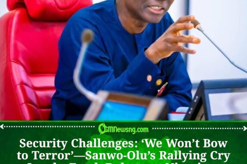 Security Challenges: Sanwo-Olu Urges Nigerians to Stand United Against Terror