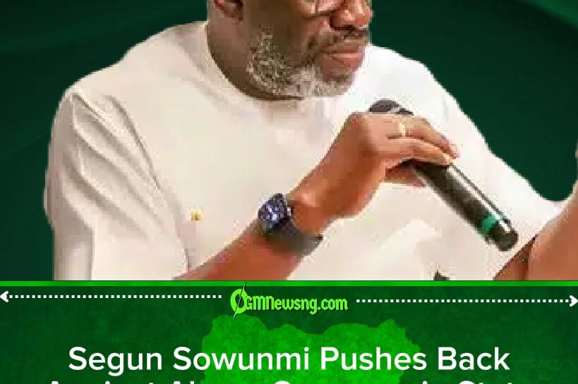 Segun Sowunmi Challenges Critics of State Police