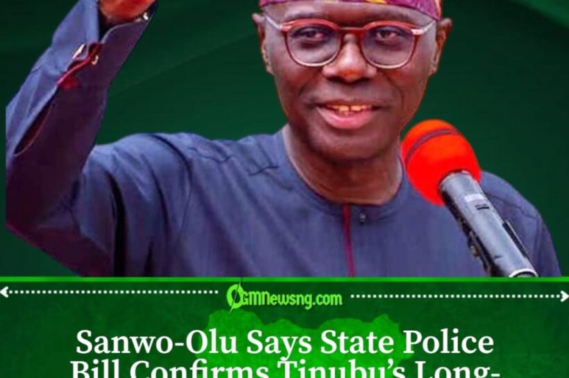 Lagos Governor Hails State Police Move as Security Reform Milestone