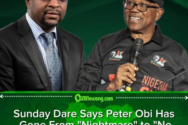 Sunday Dare Declares Peter Obi Is No Longer a Threat to President Tinubu