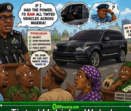 Tinted Vehicles: “If Na Me Get Power, Dark Glass For Vanish” — Police Oga’s Comment Set Social Media On Fire