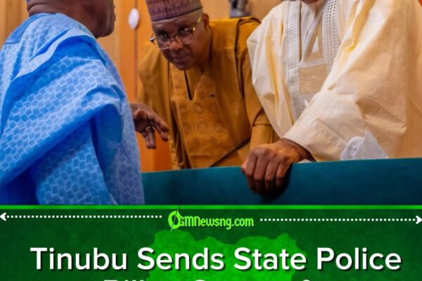 President Bola Ahmed Tinubu Pushes State Police Reform Into Senate