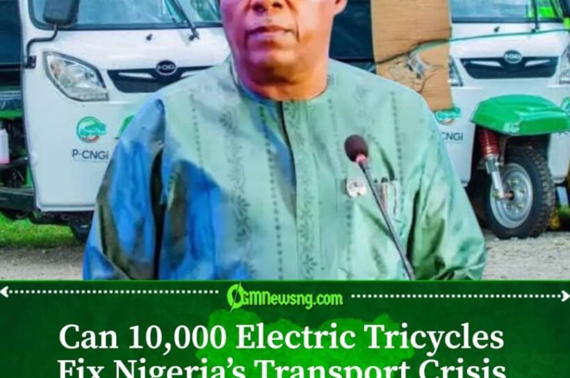 Federal Government to Deploy 10,000 Electric Tricycles Across Nigeria From August