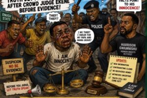 Mob Justice: Truth Dey Fight for Life After Crowd Judge Ekene Before Evidence