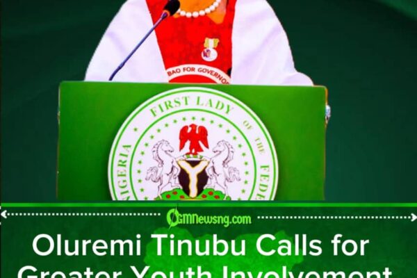 Youth Participation: First Lady Calls for Volunteers as Nigerians Wait for Proof That Challenges Will Soon Fade