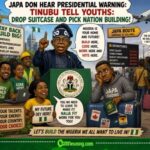 Japa Don Hear Presidential Warning: Tinubu Tell Youths To Drop Suitcase And Pick Nation Building