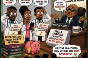 MDCN ₦415k Surprise: Fresh Doctors Face Registration Storm As Fee Jump Leaves Graduates Searching For Answers