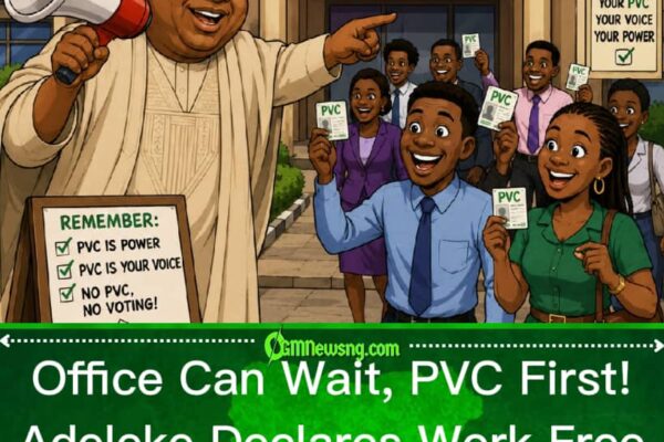 No Be Holiday for Enjoyment!” – Governor Adeleke Free Osun Workers from Office, Say ‘Go Collect Una PVC Before Story Change’