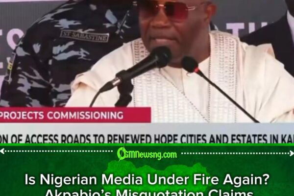 Sen. Akpabio Fires at Arise News Over Misquotation Claims: “They Are Not Saying What I Said”