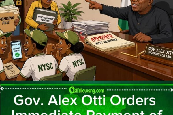 Allowance Don Land As Gov. Alex Otti Order Make NYSC Allowance Begin Sharp Sharp