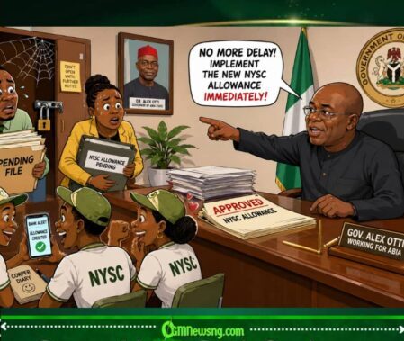 Allowance Don Land As Gov. Alex Otti Order Make NYSC Allowance Begin Sharp Sharp