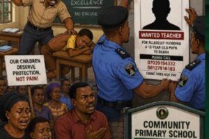 Discipline Wey Cross Line?” — Anambra Police Declare Teacher Wanted Over Alleged Flogging of 12-Year-Old Pupil to Death