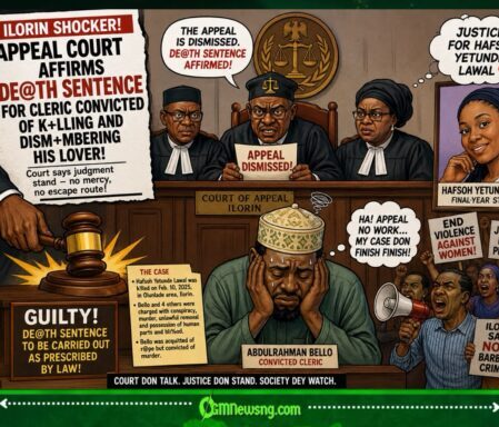 Appeal Court Leave Cleric For Legal Junction As De@th Sentence Stand Like Rock