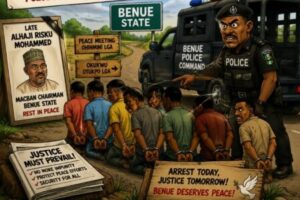 BENUE ARREST: Police Don Catch Seven More Suspects As MACBAN Chairman Killing Investigation Deepens