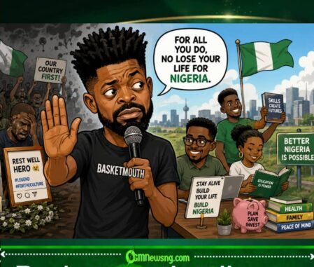 Basketmouth Say No Turn Yourself to Hashtag for Nigeria