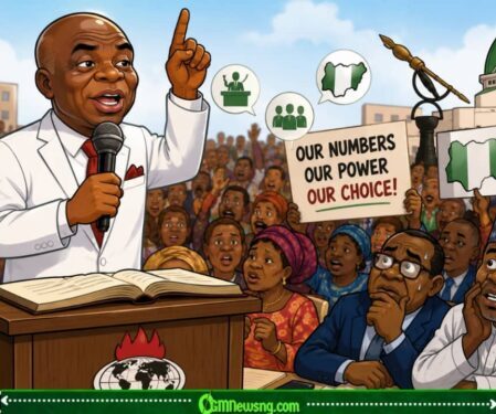 Bishop Talk Say Plenty Hand Fit Decide Who Rule Nigeria, Politicians Begin Count Church Chair!