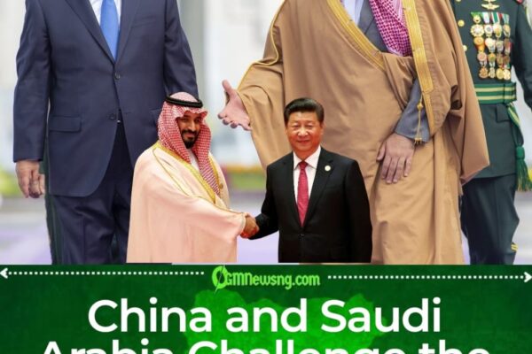 China and Saudi Arabia Agree to Trade Oil Using Yuan, replacing the US dollar from gulf countries.