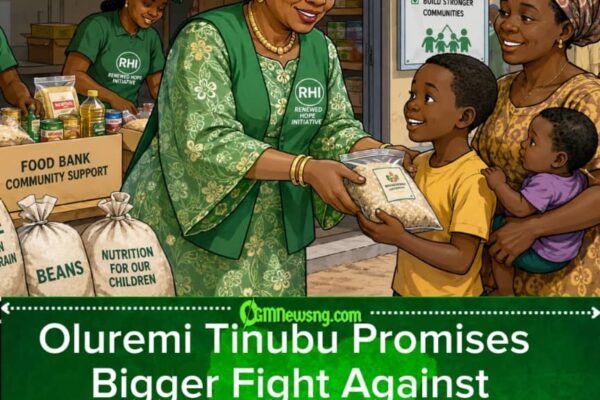 Community Food Bank Don Land! Hunger Dey Check Calendar as Mama Nigeria Promise Better Belle