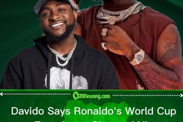 Davido Reveals Biggest Fear in Music, Says Cristiano Ronaldo's World Cup Experience Changed His Perspective