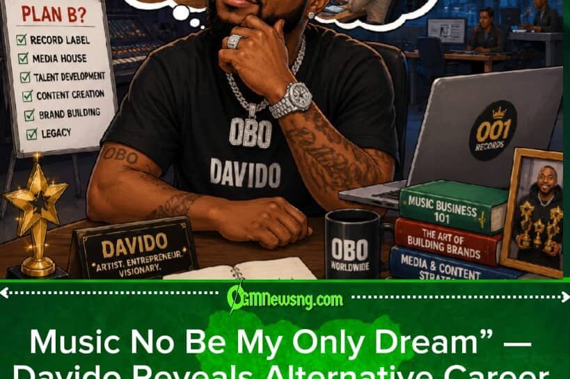 Na Boss Chair I For Sit” — Davido Says He For Own Record Label Or Media House If Music No Happen