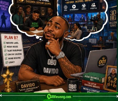Na Boss Chair I For Sit” — Davido Says He For Own Record Label Or Media House If Music No Happen