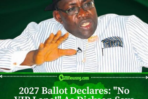 Dickson Calls for Respect for the People's Will Count in 2027 Election