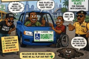 Disability Plate Don Land, Area Fake Sharp Guys Don Begin Stretch Neck