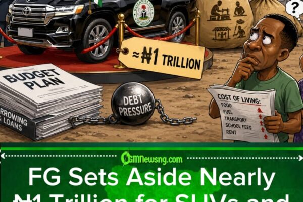 Empowerment As #1Trillion Weh Dey Find Jeep: Borrow Borrow Government Still Dey Shop Big!