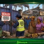 Environmental Violation As Lagos Seal Six Steel Company For Ikorodu!!! IRON DON MEET WALL!