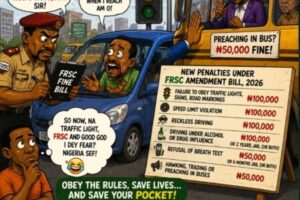 FRSC FINE Storm: Senate Drops ₦100,000 Traffic Hammer as Nigerian Roads Enter New Enforcement Era