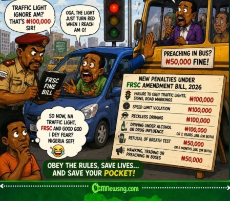 FRSC FINE Storm: Senate Drops ₦100,000 Traffic Hammer as Nigerian Roads Enter New Enforcement Era