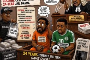 FUGITIVE Don Tire To Run? Court Finally Bench Am As Cocaine Case End With 24-Year Jail Drama