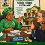 Belle Go Sweet? Federal Government Promise Say Better School Feeding Don Land for Road Before Tinubu Tenure End!"