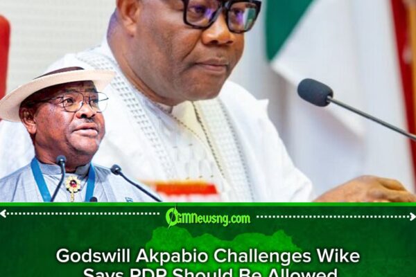 Godswill Akpabio Says PDP No Longer Exists Politically in His View